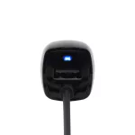 SAL SAU 24MU autós USB töltő 2in1, 2 készülék, USB, microUSB, 2,4 A összesen, SAU_24MU