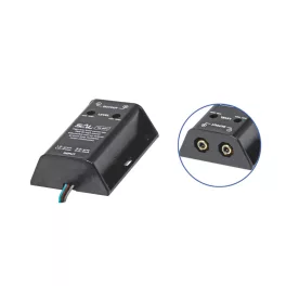   SAL SA 001 jelszint átalakító, sztereó, 2 x 50 W, hangerőszabályzás csatornánként, SA_001