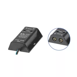   SAL SA 001 jelszint átalakító, sztereó, 2 x 50 W, hangerőszabályzás csatornánként, SA_001