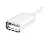 Home SA 044 microUSB OTG kábel, USB-A aljzat, microUSB-B dugó, 2,1A, 16cm, 480 Mbps, SA_044