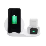 Home SA 2000Qi vezeték nélküli töltő, 3in1, telefon, óra, fülhallgató, Qi szabvány, USB-C, SA_2000Qi