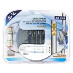 SAL SA 333 autó-HiFi kábel szett, 1000 W, 80 A, 20 mm2 42 darabos, SA_333