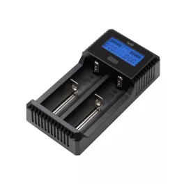   Home SBC 2 akkumulátortöltő, Li-ion és Ni-Mh akkumulátorok töltésére, rövidzárlat elleni védelem, powerbank funkció, fordított polaritás érzékelés, SBC_2