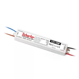   SCHARFER SCH-18-12 18W vízálló LED tápegység IP67 12V VDC 1,5A