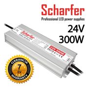   SCHARFER SCH-300-24 300W vízálló LED tápegység IP67 24V VDC 12,5A