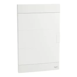   Schneider EASY9 EU Kiselosztó, 36 modul, PE+N sínnel, teli ajtóval, süllyesztett EZ9EUB312