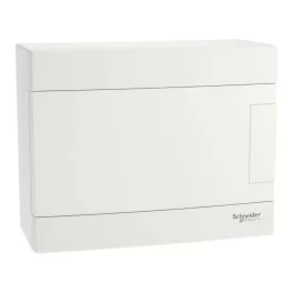   Schneider EASY9 EU Kiselosztó, 8 modul, PE+N sínnel, teli ajtóval, falon kívüli EZ9EUD108