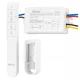 Ultralux 3 csatornás RF távirányítós kapcsoló, vezeték nélküli szett, 240V AC, 30 méter, SCRF3