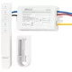 Ultralux 4 csatornás RF távirányítós kapcsoló, vezeték nélküli szett, 240V AC, 30 méter, SCRF4