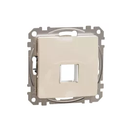  ÚJ SEDNA 1xRJ45 adapter, Keystone betétekhez, bézs Schneider SDD112421