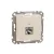 ÚJ SEDNA 1xRJ45 Cat6A STP aljzat, bézs Schneider SDD112466S