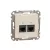 ÚJ SEDNA 2xRJ45 Cat6A UTP aljzat, bézs Schneider SDD112467