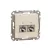 ÚJ SEDNA 2xRJ45 Cat6A STP aljzat, bézs Schneider SDD112467S
