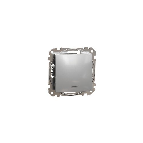 ÚJ SEDNA Egypólusú kapcsoló, EF, 10AX, alumínium Schneider SDD113101N