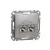 ÚJ SEDNA 2xRJ45 Cat6A STP aljzat, alumínium Schneider SDD113467S