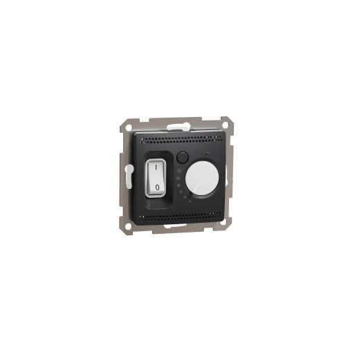 ÚJ SEDNA Szobatermosztát, 10A, antracit Schneider SDD114506