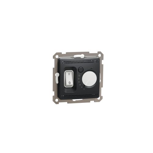 ÚJ SEDNA Szobatermosztát padlófűtéshez, 10A, antracit Schneider SDD114507