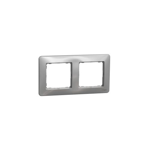 ÚJ SEDNA DESIGN Kettes keret, univerzális, alumínium Schneider SDD313802