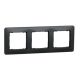 ÚJ SEDNA DESIGN Hármas keret, univerzális, antracit Schneider SDD314803