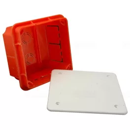   SEZ süllyesztett kötődoboz 80x80x52 Pp/t-1 LAVA line Belső méret: 76x76x50,5 1880019600