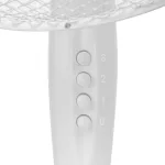 Home SF40WH állóventilátor, 45 W, 40cm-es lapátátmérő, 3 sebességfokozat, oszcillálás, állítható fejdőlésszög, fehér színű
