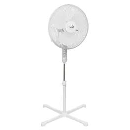   HOME SF42WH álló ventilátor, 45 W teljesítmény, 3 fokozat, oszcillálás, 40 cm-es lapátátmérő, fehér színű