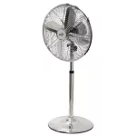Home SFS 40 álló fém ventilátor, 50 W, 3 fokozat, 40 cm-es lapátátmérő, fém lapátok, 85°-os oszcillálás, SFS_40