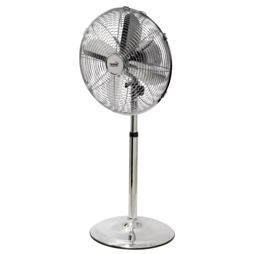 Home SFS 40 álló fém ventilátor, 50 W, 3 fokozat, 40 cm-es lapátátmérő, fém lapátok, 85°-os oszcillálás, SFS_40