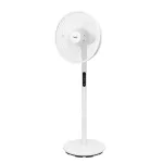 Home SFT40R állóventilátor 3in1, 60 W, 40 cm névleges lapátátmérő, 5 lapát, 4 fokozat, erintőgomb, távirányító, állítható magasság és dőlésszög, LED kijelző, SFT40R