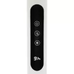 Home SFT40R állóventilátor 3in1, 60 W, 40 cm névleges lapátátmérő, 5 lapát, 4 fokozat, erintőgomb, távirányító, állítható magasság és dőlésszög, LED kijelző, SFT40R