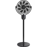 HOME SFT42R állóventilátor, 25 W, 40 cm-es lapátátmérő, 8 sebességfokozat, oszcillálás, LED kijelző