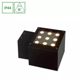   TORRE   2X6LED CREE 15DEG 230V 9W IP44 WW WALL-MOUNTED SLI003009WW SpectrumLED
