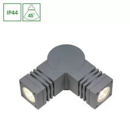   TORRE   230V 3,6W 2X1LED CREE 45DEG UP+SIDE IP44 CW WALL-MOUNTED SLI003012CW SpectrumLED