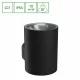 TORRE 9W 230V IP54 CCT 99x78x117 mm kerek fekete SLI003021CCT_PW SpectrumLED