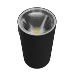 TORRE 18W 230V IP54 CCT 99x78x162 mm kerek fekete SLI003022CCT_PW SpectrumLED