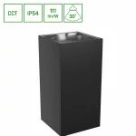 TORRE 18W 230V IP54 CCT 99x78x162 mm négyzetes fekete SLI003024CCT_PW SpectrumLED