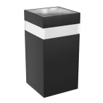 TORRE 9W 230V IP54 CCT 99x78x156 mm négyzetes fekete SLI003027CCT_PW SpectrumLED
