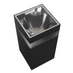 TORRE 9W 230V IP54 CCT 99x78x156 mm négyzetes fekete SLI003027CCT_PW SpectrumLED