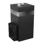 TORRE 9W 230V IP54 CCT 99x78x156 mm négyzetes fekete SLI003027CCT_PW SpectrumLED