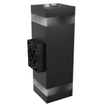 TORRE 18W 230V IP54 CCT 99x78x240 mm négyzetes fekete SLI003028CCT_PW SpectrumLED