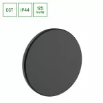 PIATTA 9W 230V IP44 CCT 120x47 mm fekete SLI003029CCT_PW SpectrumLED