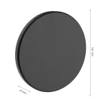 PIATTA 9W 230V IP44 CCT 120x47 mm fekete SLI003029CCT_PW SpectrumLED