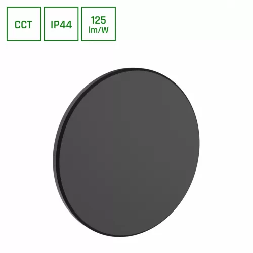PIATTA 12W 230V IP44 CCT 180x47 mm fekete SLI003030CCT_PW SpectrumLED