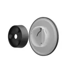 PIATTA 12W 230V IP44 CCT 180x47 mm fekete SLI003030CCT_PW SpectrumLED