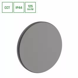   PIATTA 9W 230V IP44 CCT 120x47 mm szürke SLI003040CCT_PW SpectrumLED