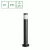 STELLA COLUMN GU10 6W CCT 230V 270DEG IP44 IK08 175X722MM BLACK ROUND SLI003053CCT_PW SpectrumLED
