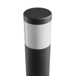 STELLA COLUMN GU10 6W CCT 230V 270DEG IP44 IK08 175X722MM BLACK ROUND SLI003053CCT_PW SpectrumLED