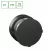VERTO ROUND CUP 10W CCT 230V IP65 170X110MM BLACK SLI003071CCT_PW SpectrumLED