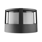 VERTO ROUND CUP 10W CCT 230V IP65 170X110MM BLACK SLI003071CCT_PW SpectrumLED