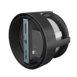 VERTO ROUND CUP 10W CCT 230V IP65 170X110MM BLACK SLI003071CCT_PW SpectrumLED